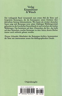 Ein militanter Pazifist, 1