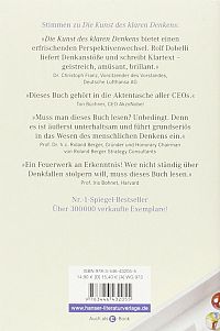 Die Kunst des klugen Handelns, 1