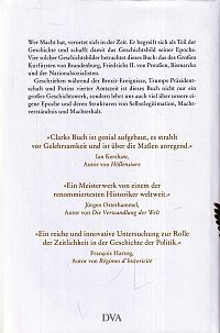 Von Zeit und Macht, 1