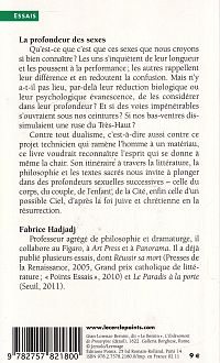 La profondeur des sexes, 1