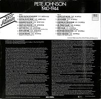 Pete Johnson 1940-1944  - The Boogie King [Vinyl], 1