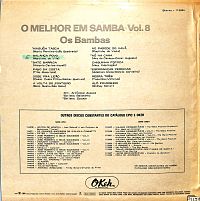 Omelhor em Samba Vol. 8 [Vinyl], 1