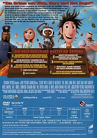 Wolkig mit Aussicht auf Fleischbällchen [DVD], 1