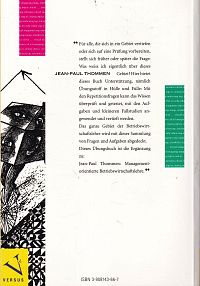 Übungsbuch Managementorientierte Betriebswirtschaftslehre, 1