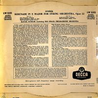 Serenade In E Major For String Orchestra [Vinyl], 1