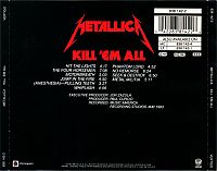 Kill 'em All [CD], 1