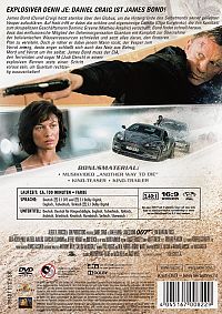 James Bond 007 - Ein Quantum Trost  [DVD], 1