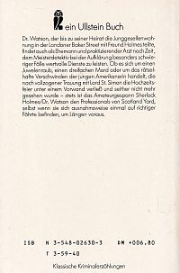 Sherlock Holmes Abenteuer, 1