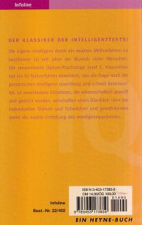 Der IQ-Selbsttest, 1