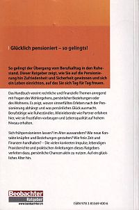 Glücklich pensioniert - so gelingts!: , 1