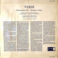 Ouvertüren und Chöre [Vinyl], 1