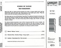 Echoes of Nature-Thunderstorm [CD], 1