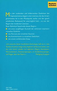 131 expressionistische Gedichte, 1