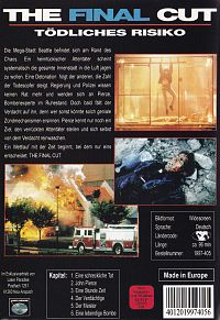 The Final Cut - Tödliches Risiko [DVD], 1