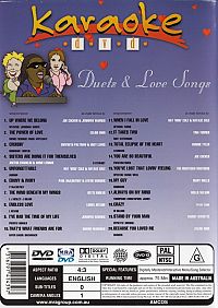 Karaoke - Duets & Love Songs [DVD], 1