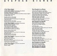 I Tell This Night [CD], 1