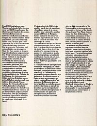 Grosser Fotopreis der Schweiz - Arbeitende Schweiz / Grand Prix Suisse de la Photographie - La Suisse au travail, 1