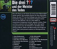 Die drei ??? und der Meister des Todes, 1