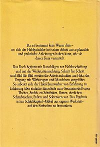Der Hobbytischler - Technik der Holzarbeit, 1