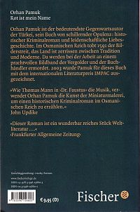 Rot ist mein Name, 1