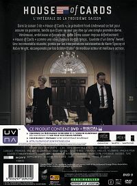 House of Cards - Saison 3 [DVD], 2