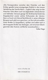 Enthusiasten der Literatur - Ein Briefwechsel - Aufsätze und Portaits, 1