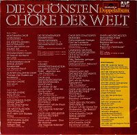 Die schönsten chöre der Welt [Vinyl], 1