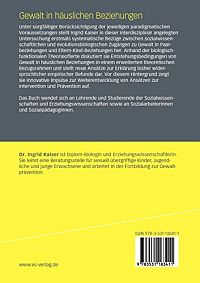 Gewalt in häuslichen Beziehungen, 1