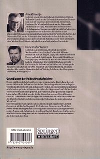 Grundlagen der Volkswirtschaftslehre , 1