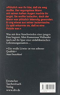 Die weisse Löwin, 1