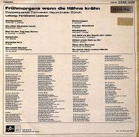 Frühmorgens wenn die Hähne krähn [Vinyl], 1