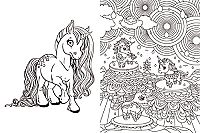 Das magische Malbuch Einhörner, 1