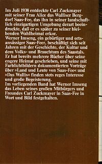 Carl Zuckmayer in Saas-Fee, 1