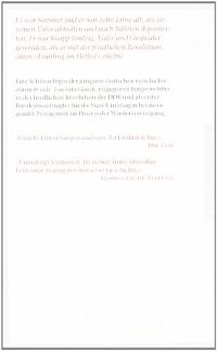 Winter im Sommer – Frühling im Herbst, 1