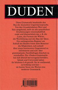 Duden 4, Grammatik Der Deutschen Gegenwartssprache, 1
