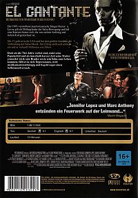 El Cantante [DVD], 1