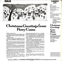 Christmas Greetings from Perry Como [Vinyl], 1