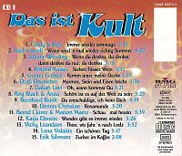 Das ist Kult - Die deutschen Schlager - Vol. 1 [CD], 1