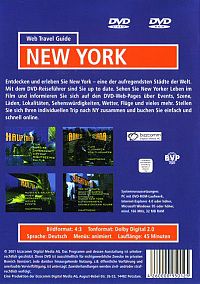 DVD Travel Guide - New York [DVD], 2