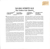 Negro Spirituals [Vinyl], 1