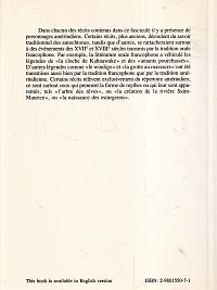 Légendes amérindiennes, 1