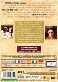 La Mégère apprivoisée [DVD], 1