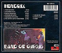 Band of Gypsys [CD], 1