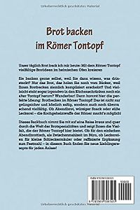 Brot backen im Römer Tontopf, 2