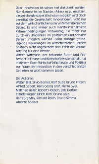 Innovative Schweiz, 1