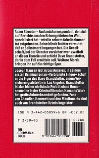 Tote Hunde bellen nicht, 1