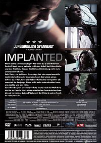Implanted - Die Erinnerung lügt [DVD], 1