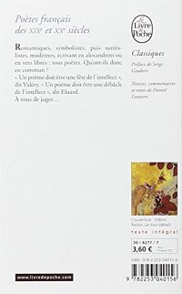Poètes français des XIXe et XXe siècles, 1