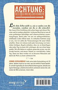 Die Kunst, anders zu leben, 1