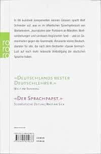 Gewönne doch der Konjunktiv!, 1